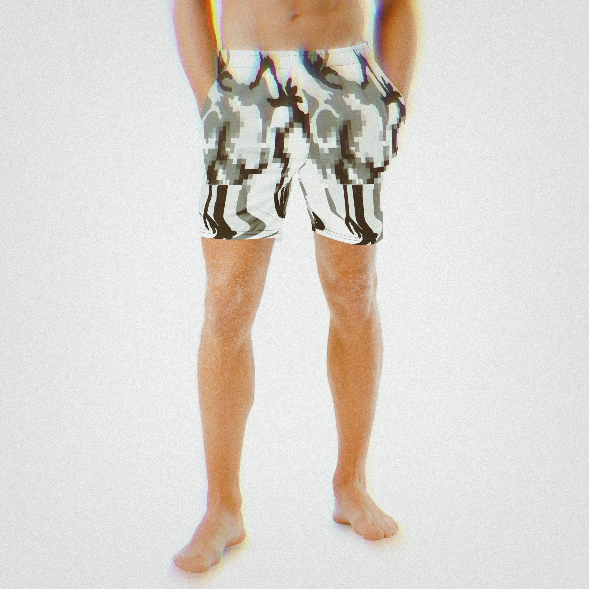 Melted Camo Swim Trunks Ð Swim Trunks product image