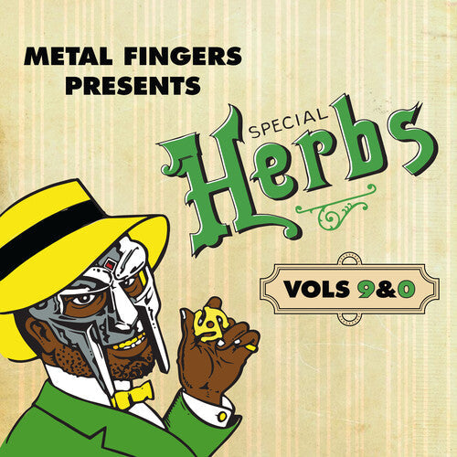 Mf Doom Metal Fingers Presents Special Herbs Vol 9 0 2Lp Green Ð Vinyl Record product image