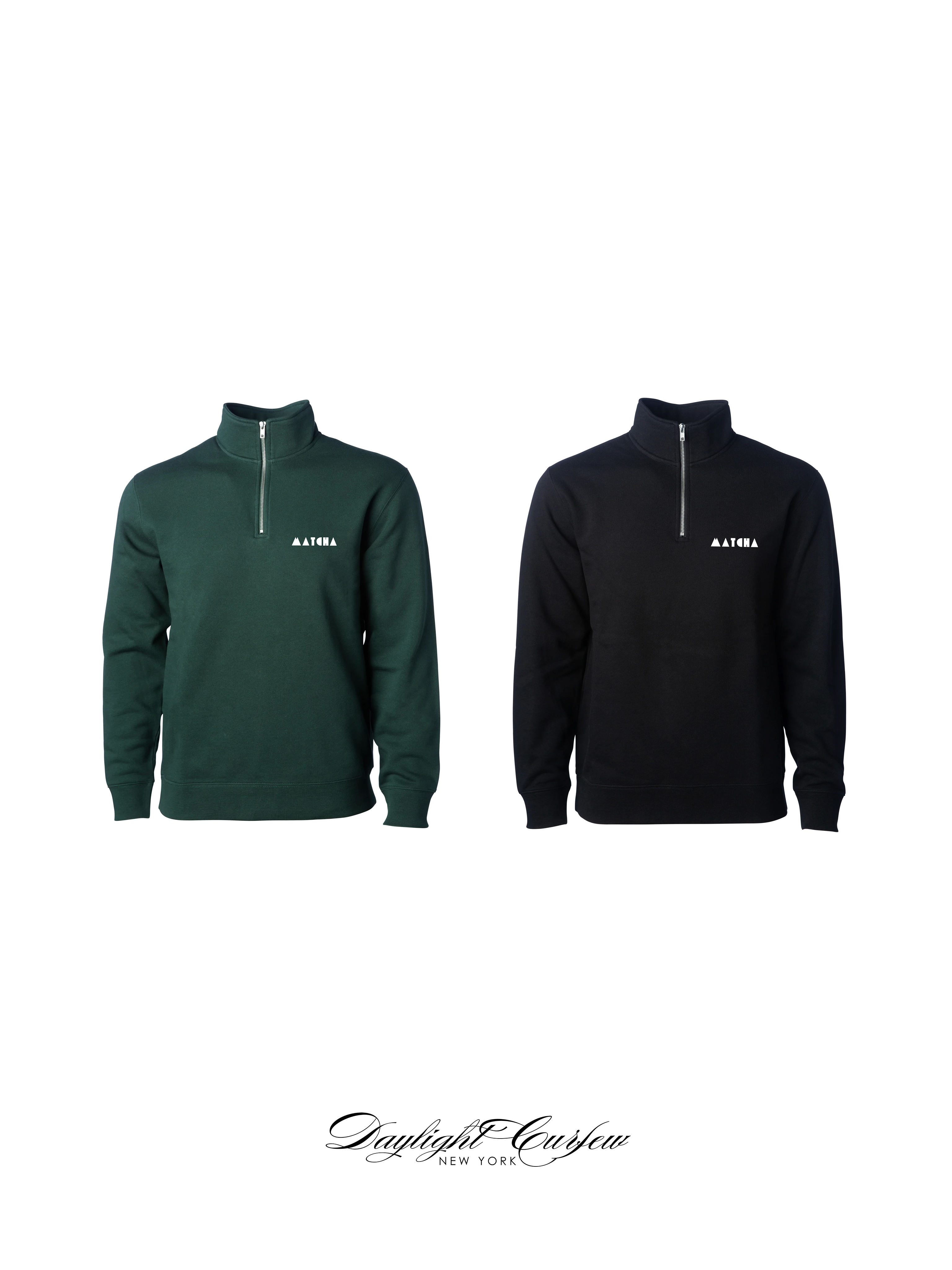 Matcha Quarter Zip Pullover Ð Quarter-Zip Pullover product image