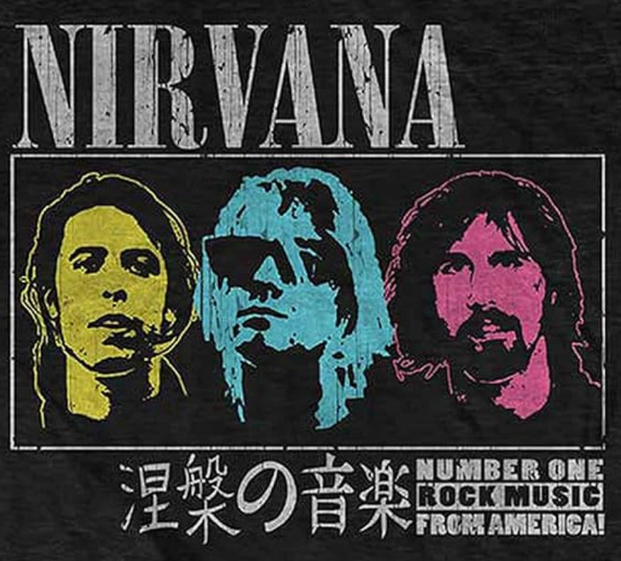 Nirvana Japanese T Shirt Ð T-Shirt product image