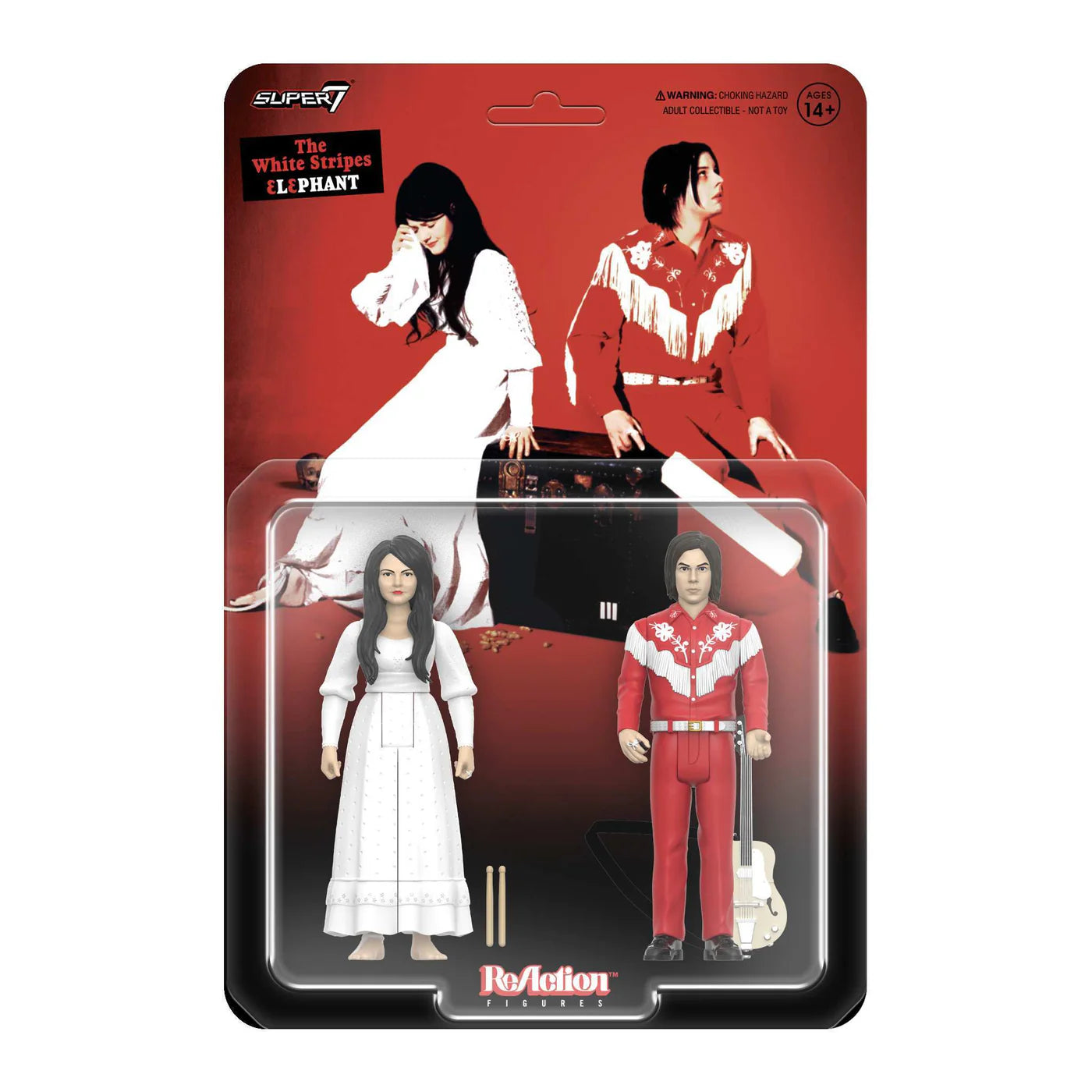 The White Stripes Elephant 2 Pack Ð Apparel product image