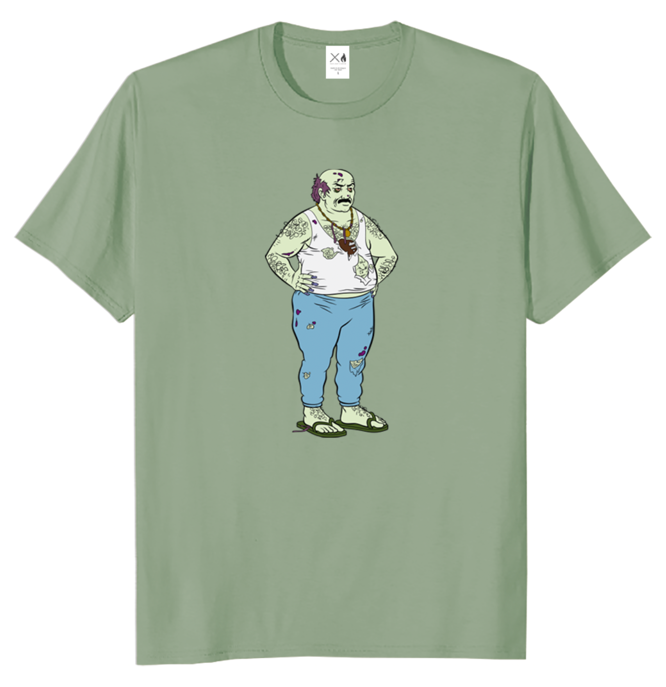 Zombie Carl T Shirt Puff Print Ð T-Shirt product image