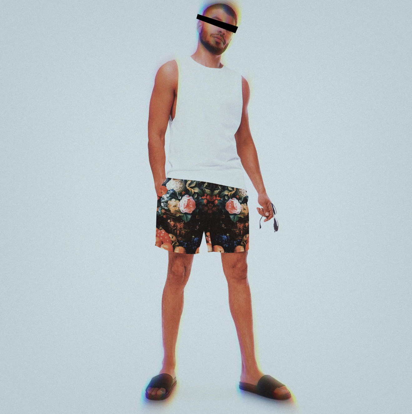 Still Life Swim Trunks Ð Swim Trunks product image