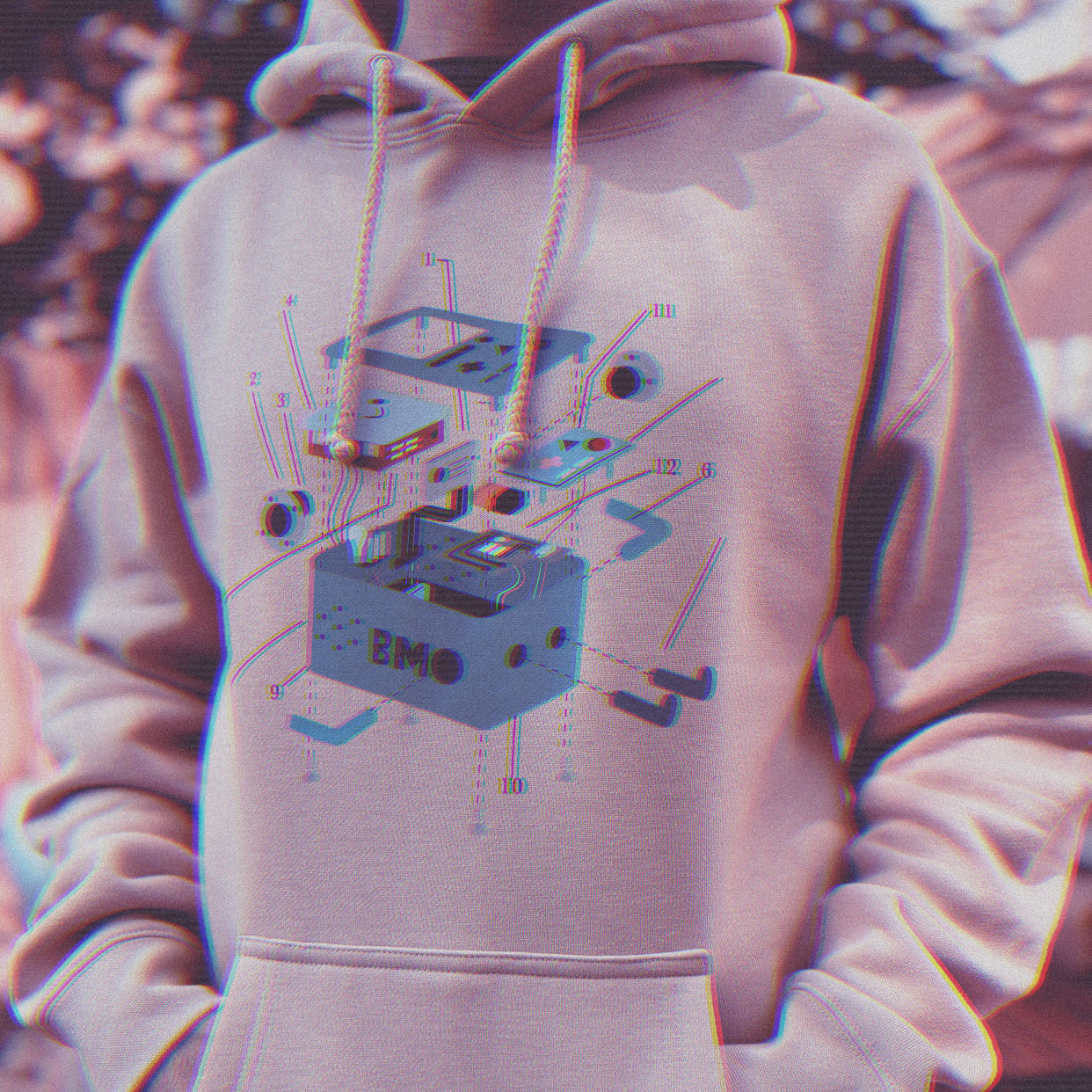 Bmo Schematic Hoodie Ð Hoodie product image