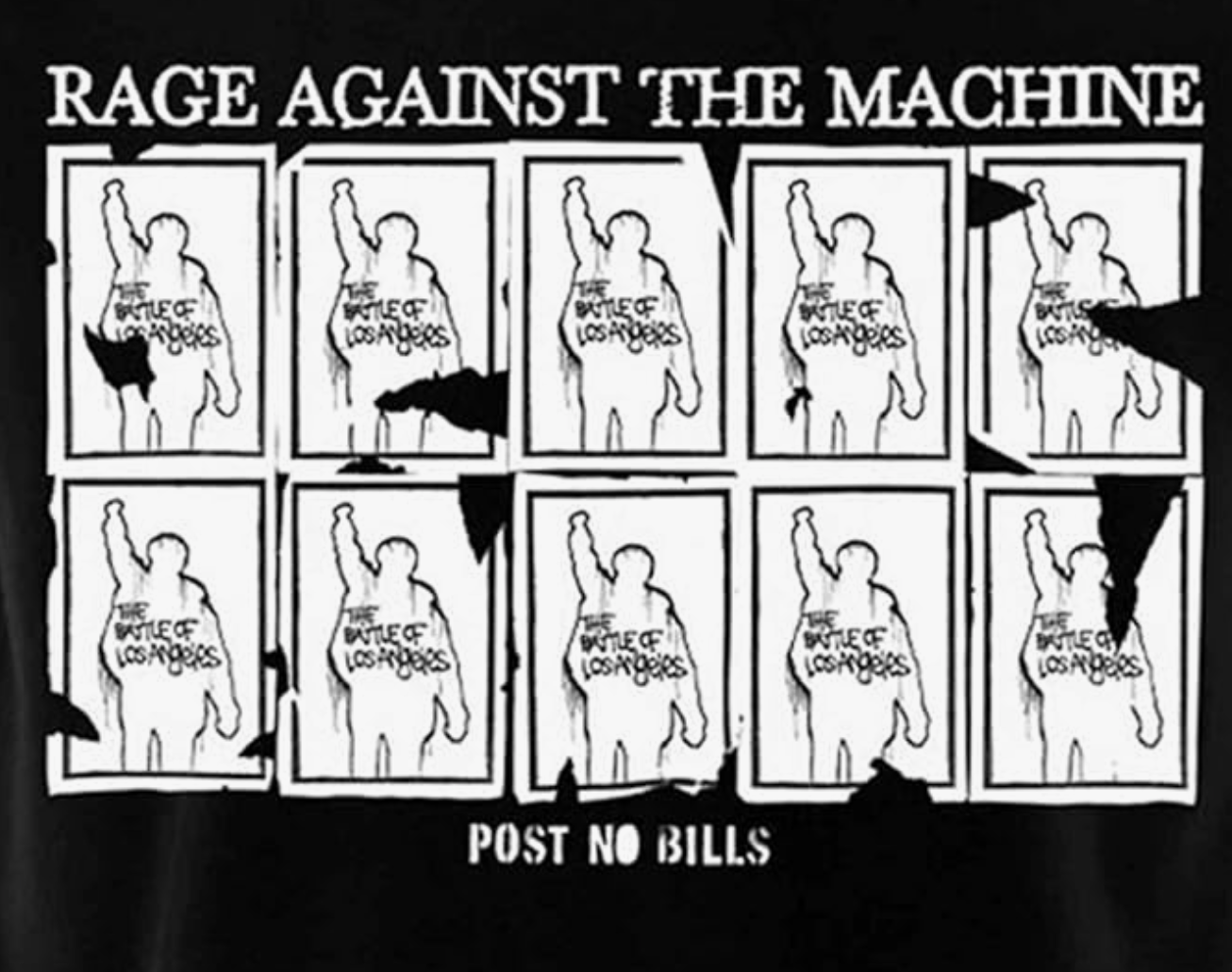 Rage Against The Machine Post No Bills T Shirt Ð T-Shirt product image