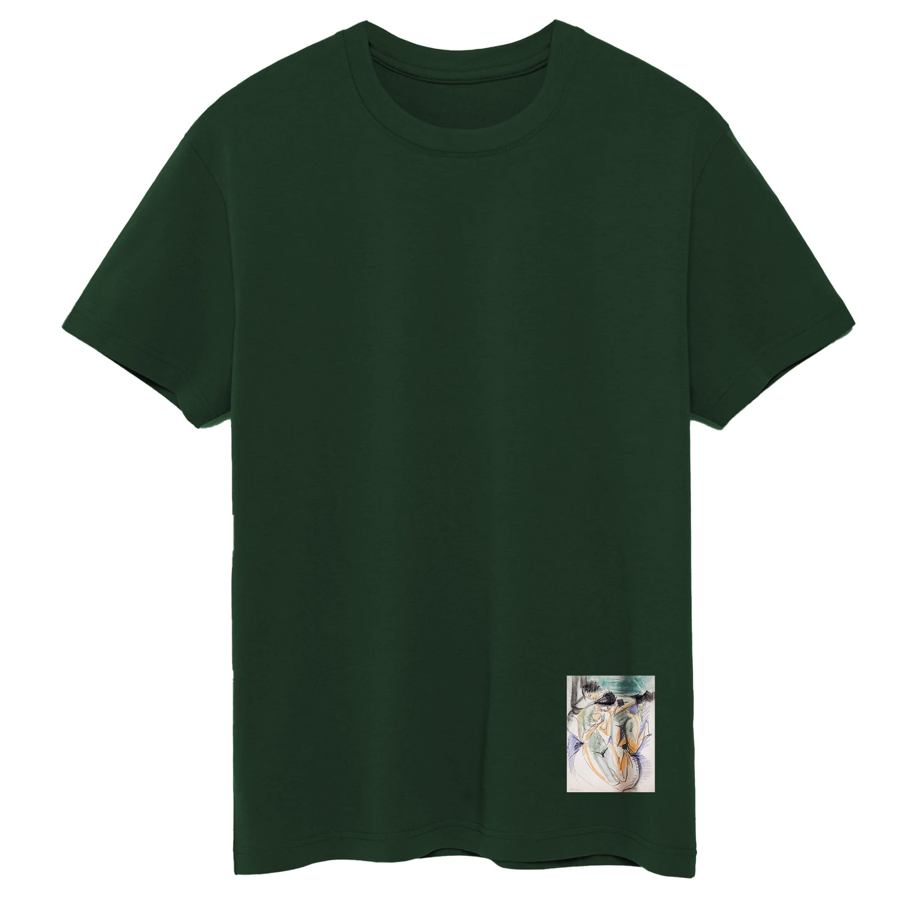 Two Nudes T Shirt Supima Cotton Ð T-Shirt product image