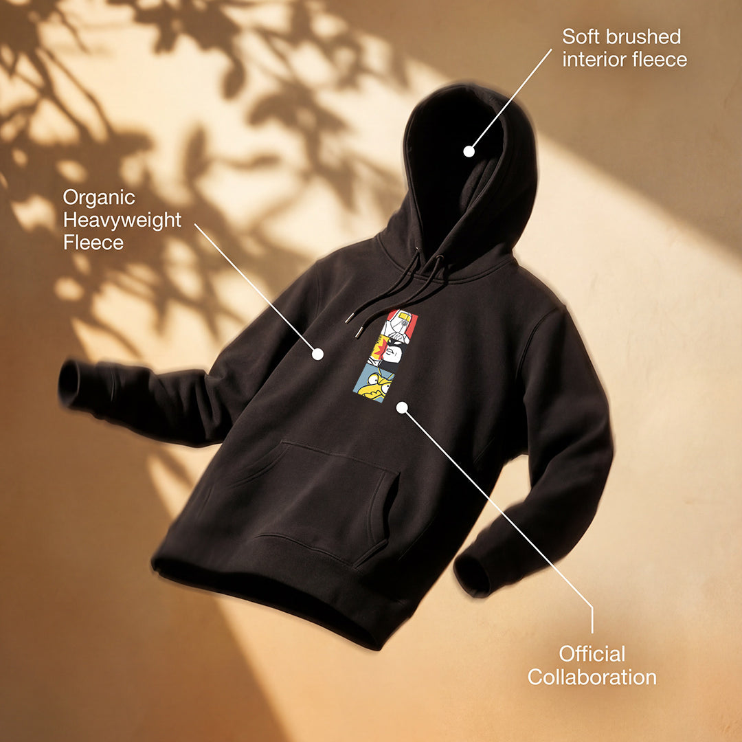 Space Ghost Heavyweight Organic Brushed Hood Ð Hoodie product image
