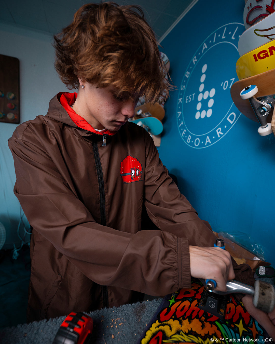 Meatwad Windbreaker 1 Ð Windbreaker Jacket product image