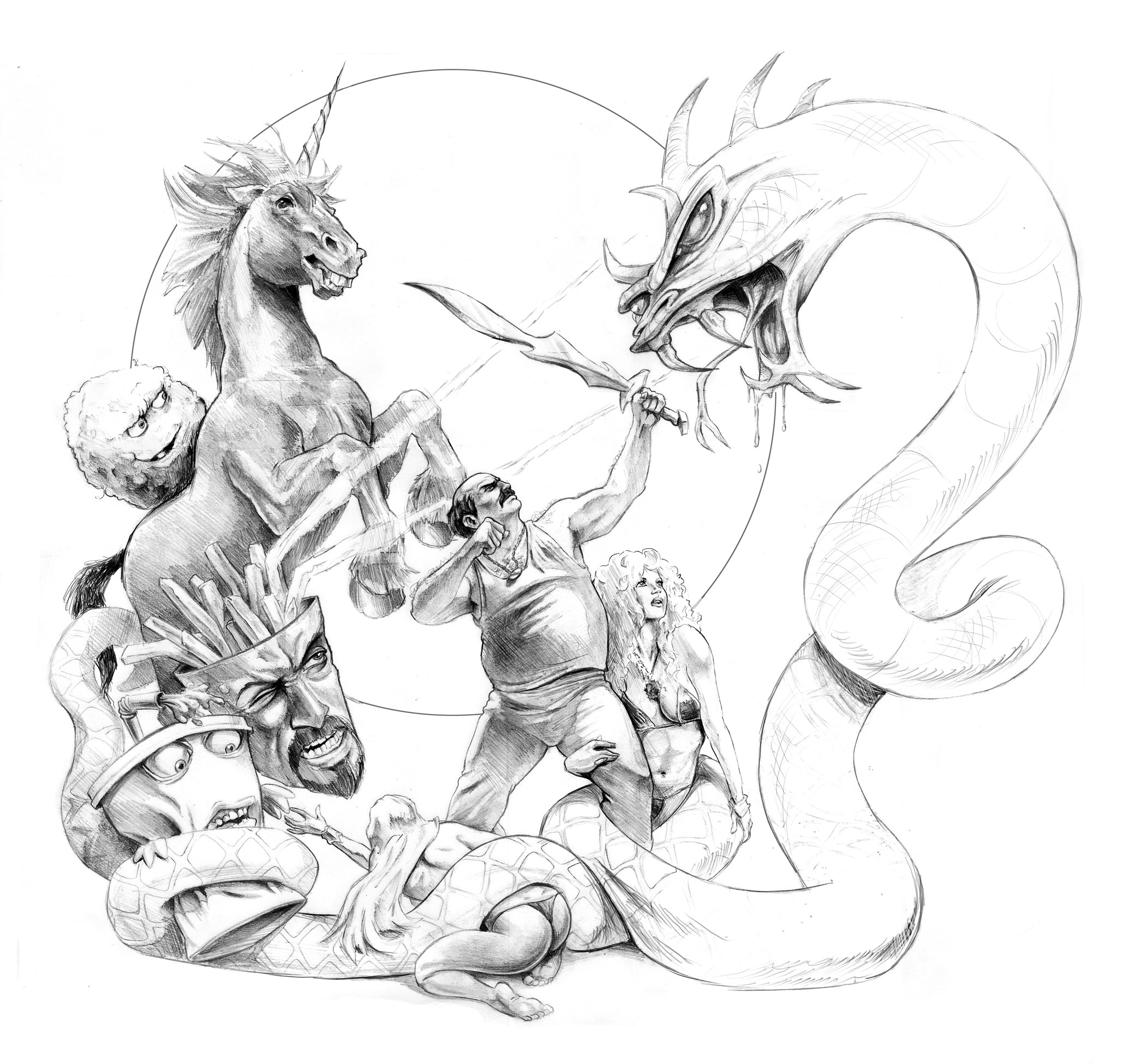 The Gang T Shirt Glow In The Dark Ð T-Shirt product image