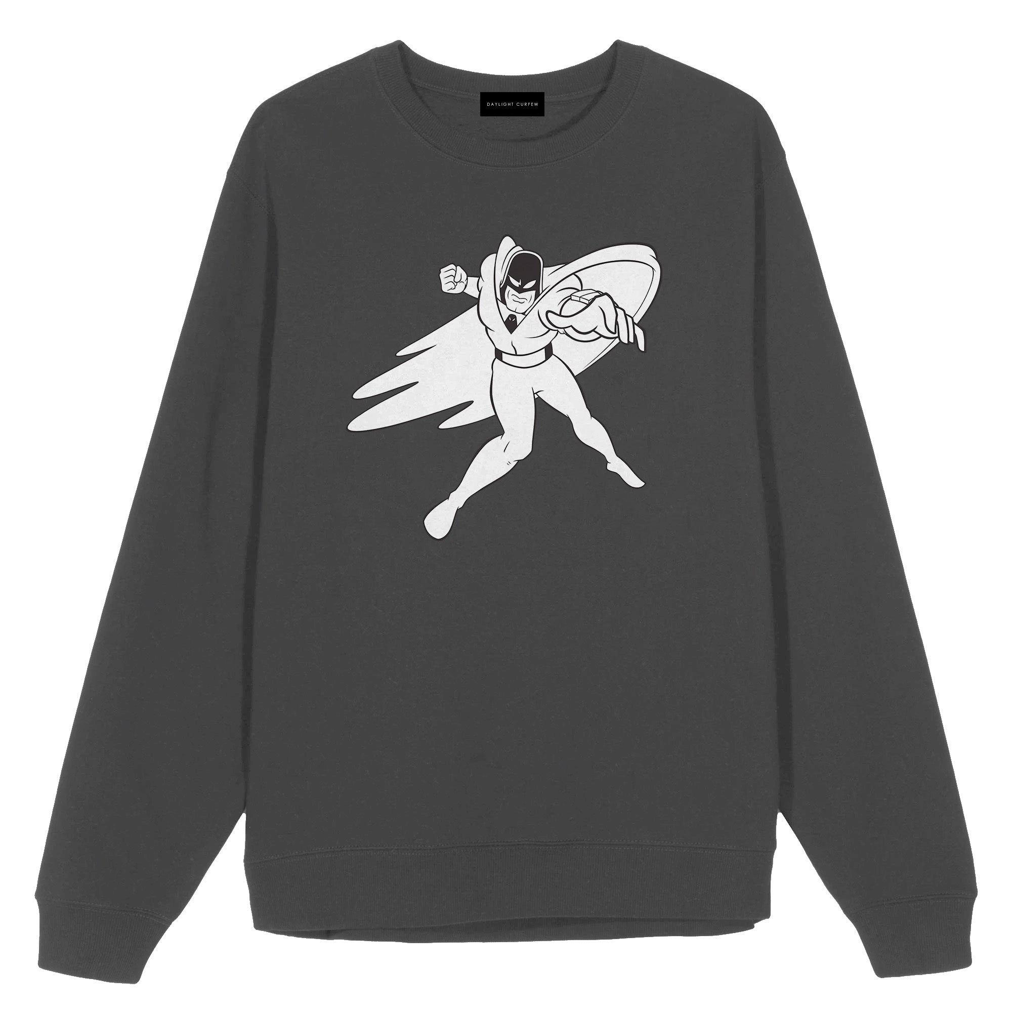 Space Ghost X Daylight Curfew Pigment Dyed Crewneck Ð Crewneck Sweatshirt product image