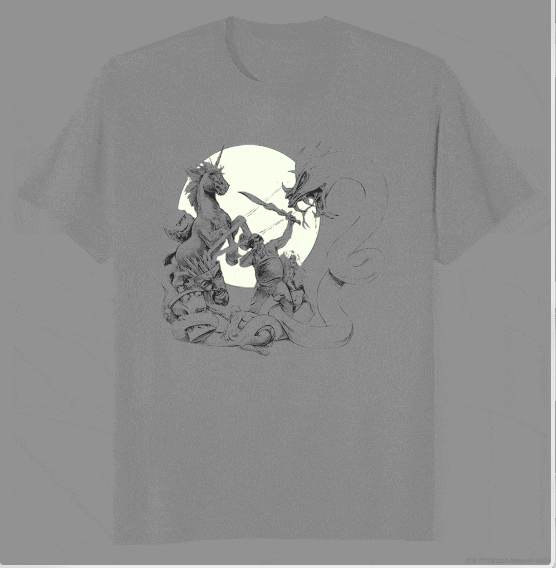 The Gang T Shirt Glow In The Dark Ð T-Shirt product image