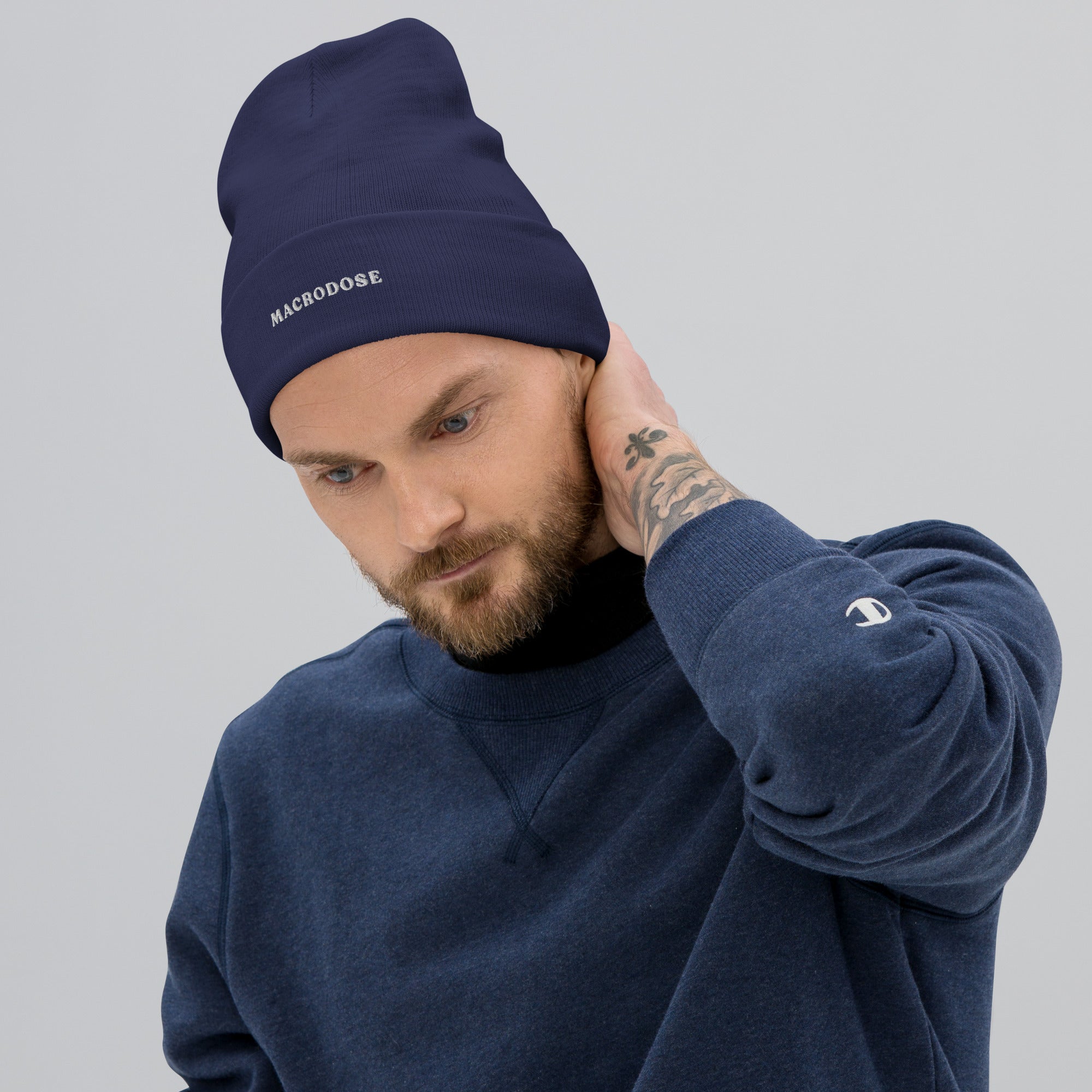 Macrodose Embroidered Beanie Ð Beanie product image