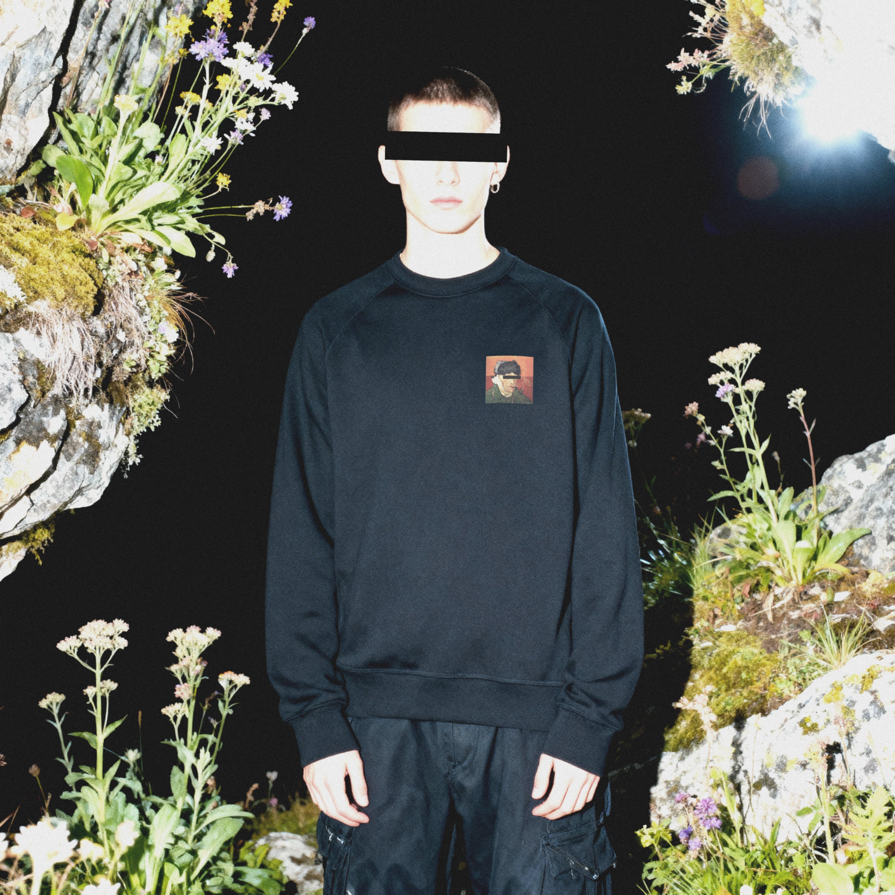 Self Portrait Crew Organic French Terry Ð Crew Sweatshirt product image