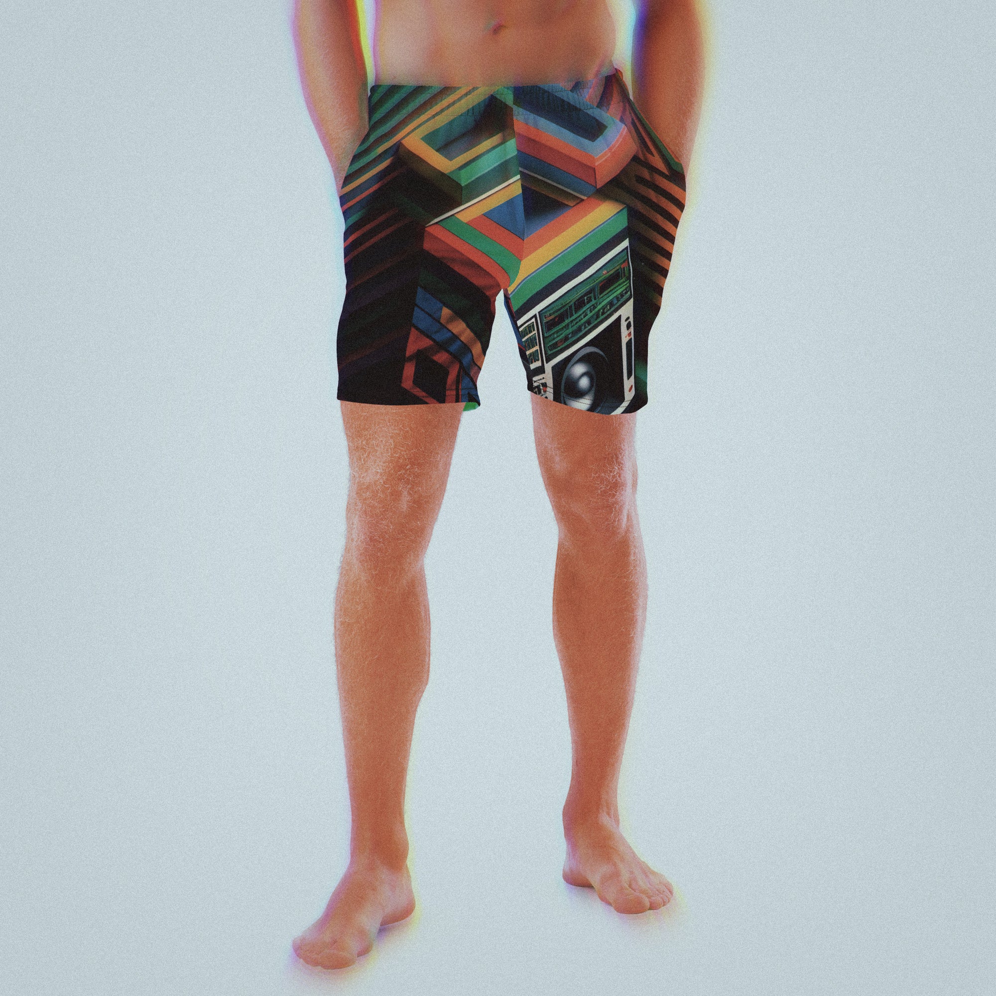 Retrovision Swim Trunks Ð Swim Trunks product image