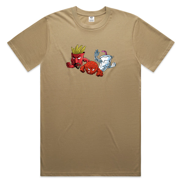 Urban Backwoods Digital Invaders - T-Shirt Uomo, 100% Cotone, Stampa Di Qualità, Taglie Forti Fino A 5XL