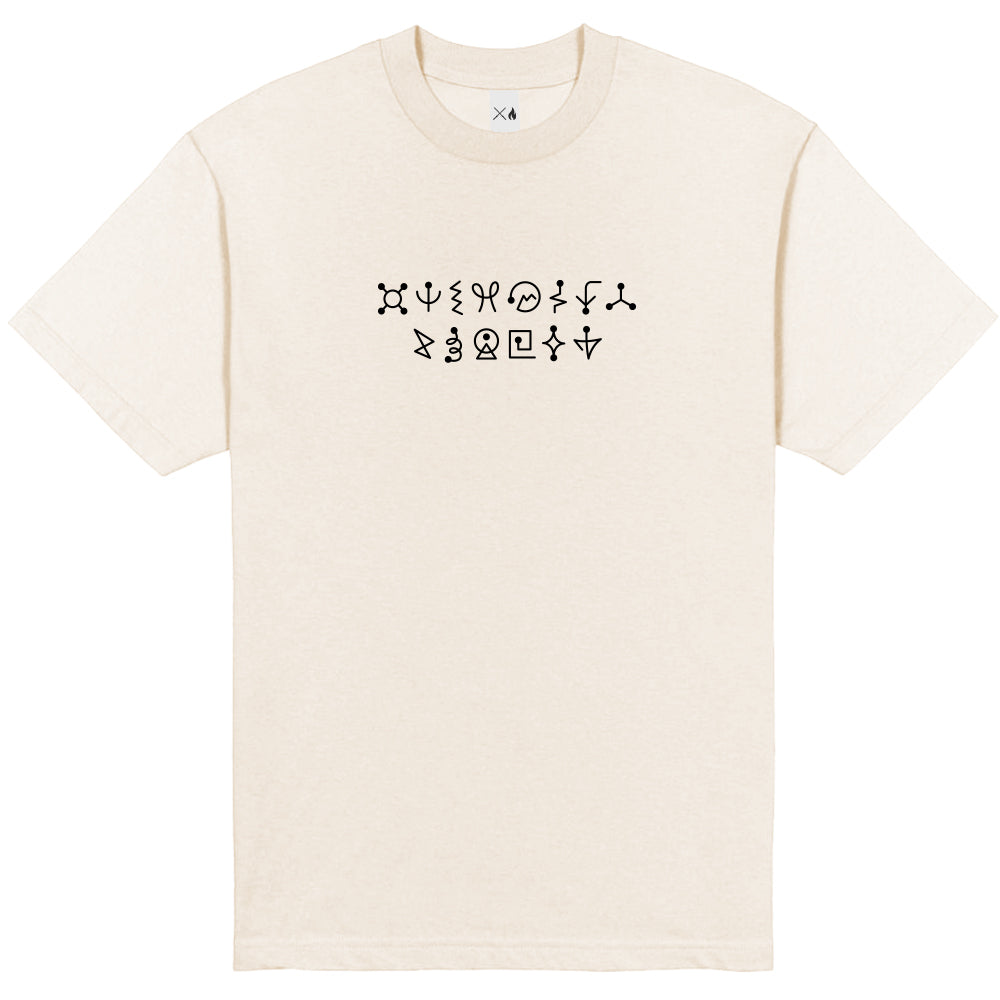 Alphabet T Shirt Creme Ð T-Shirt product image
