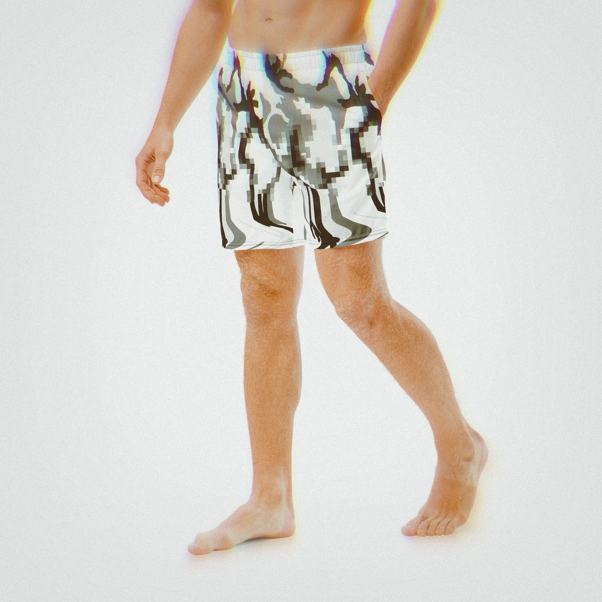 Melted Camo Swim Trunks Ð Swim Trunks product image