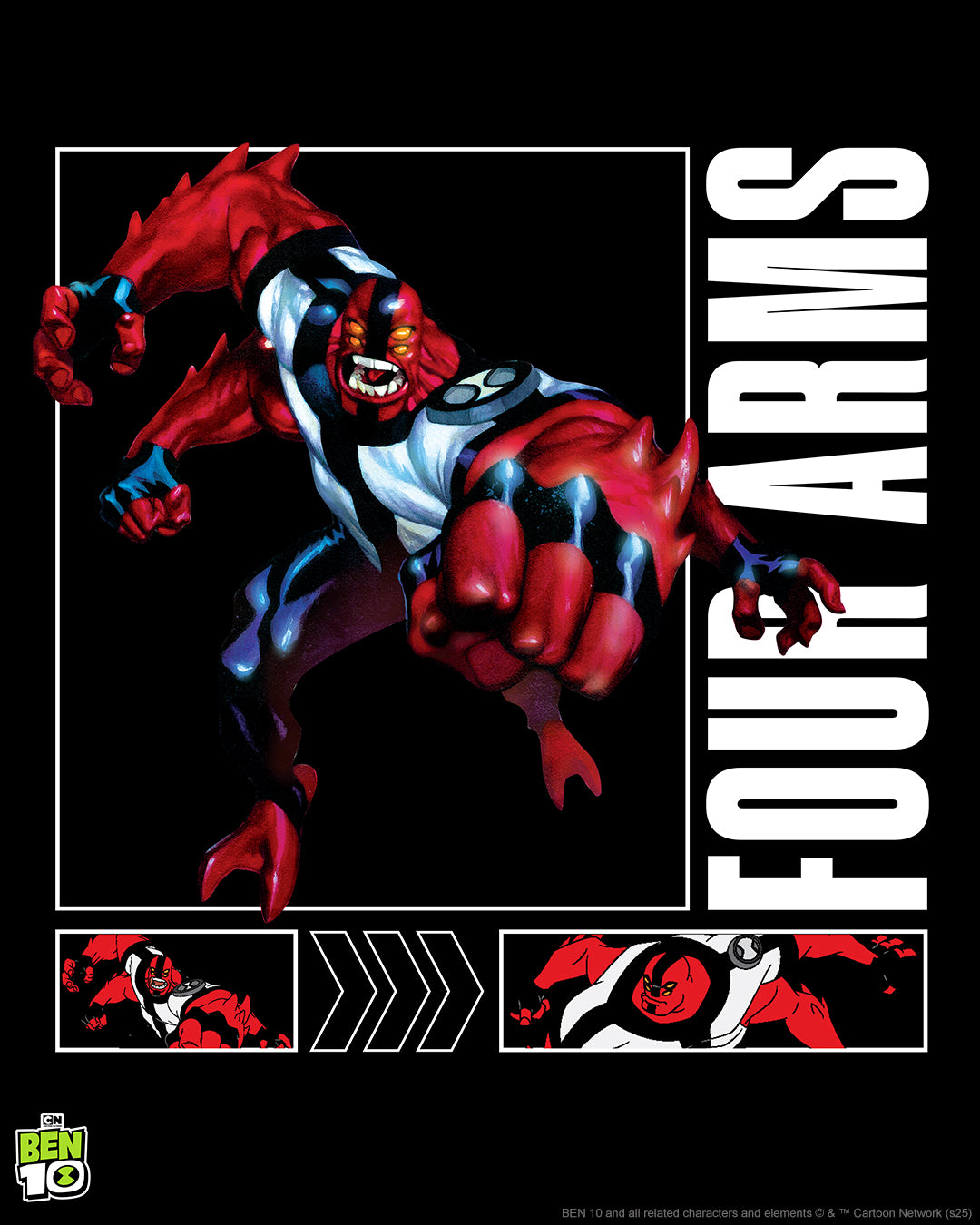 Four Arms Heavyweight T Shirt Ð T-Shirt product image