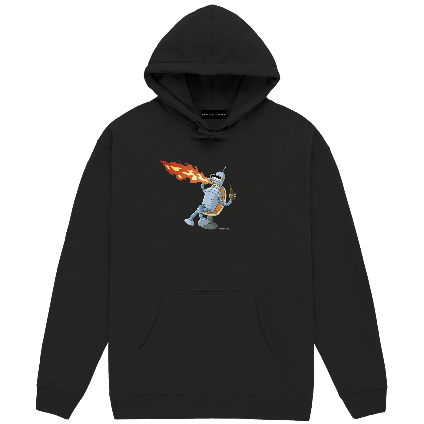 Bender's Day Off Heavyweight Hood — Futurama x Daylight Curfew