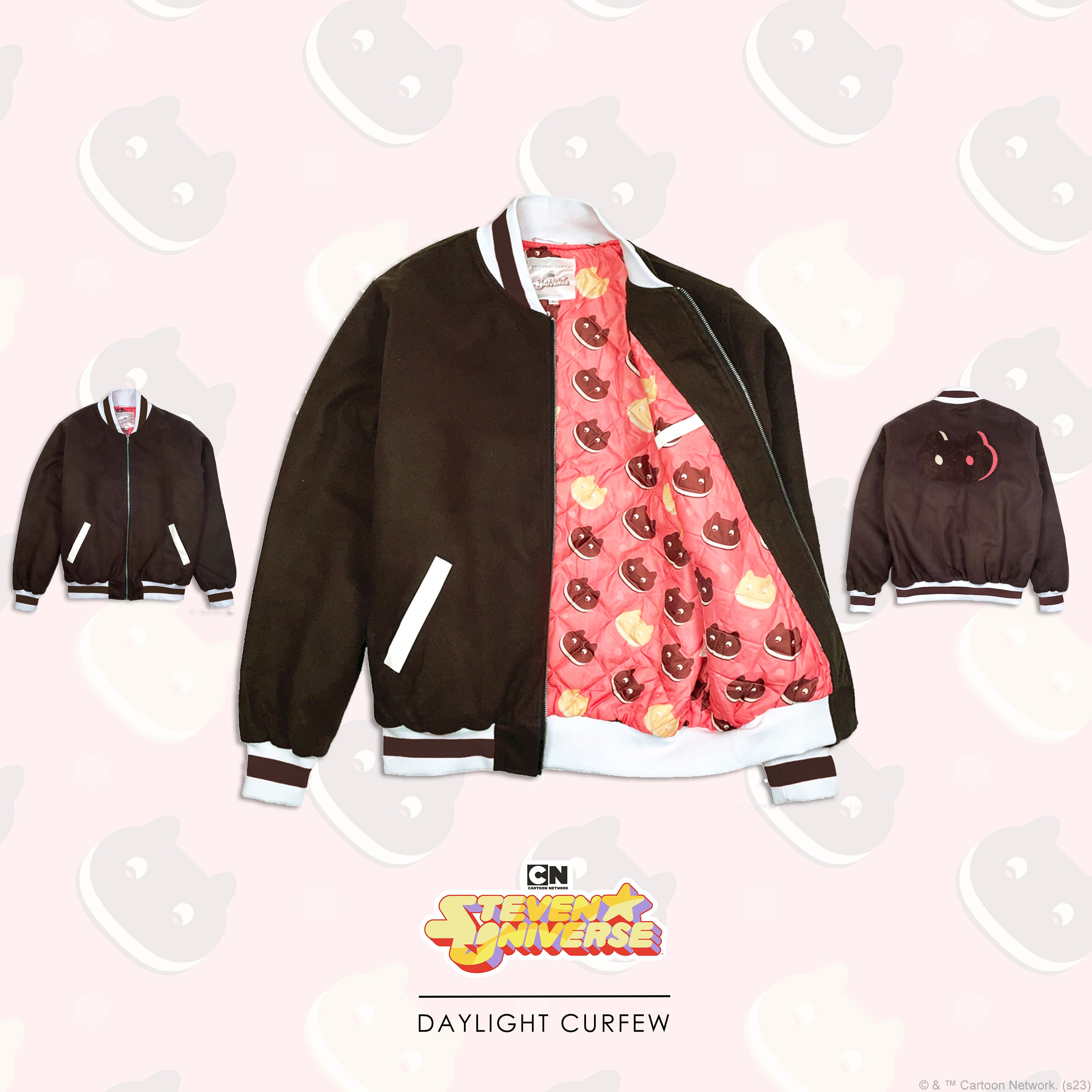 Steven Universe Varsity Jacket Cookie Cat Ð Varsity Jacket product image