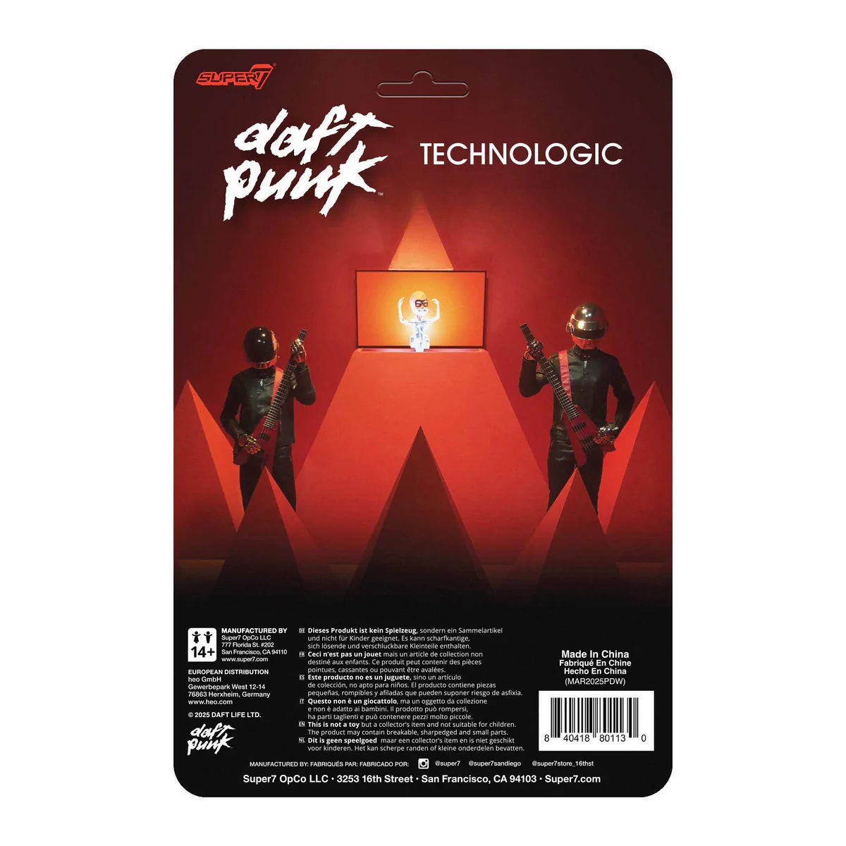 Daft Punk Technologic Figurines Ð Collectible Figurine product image