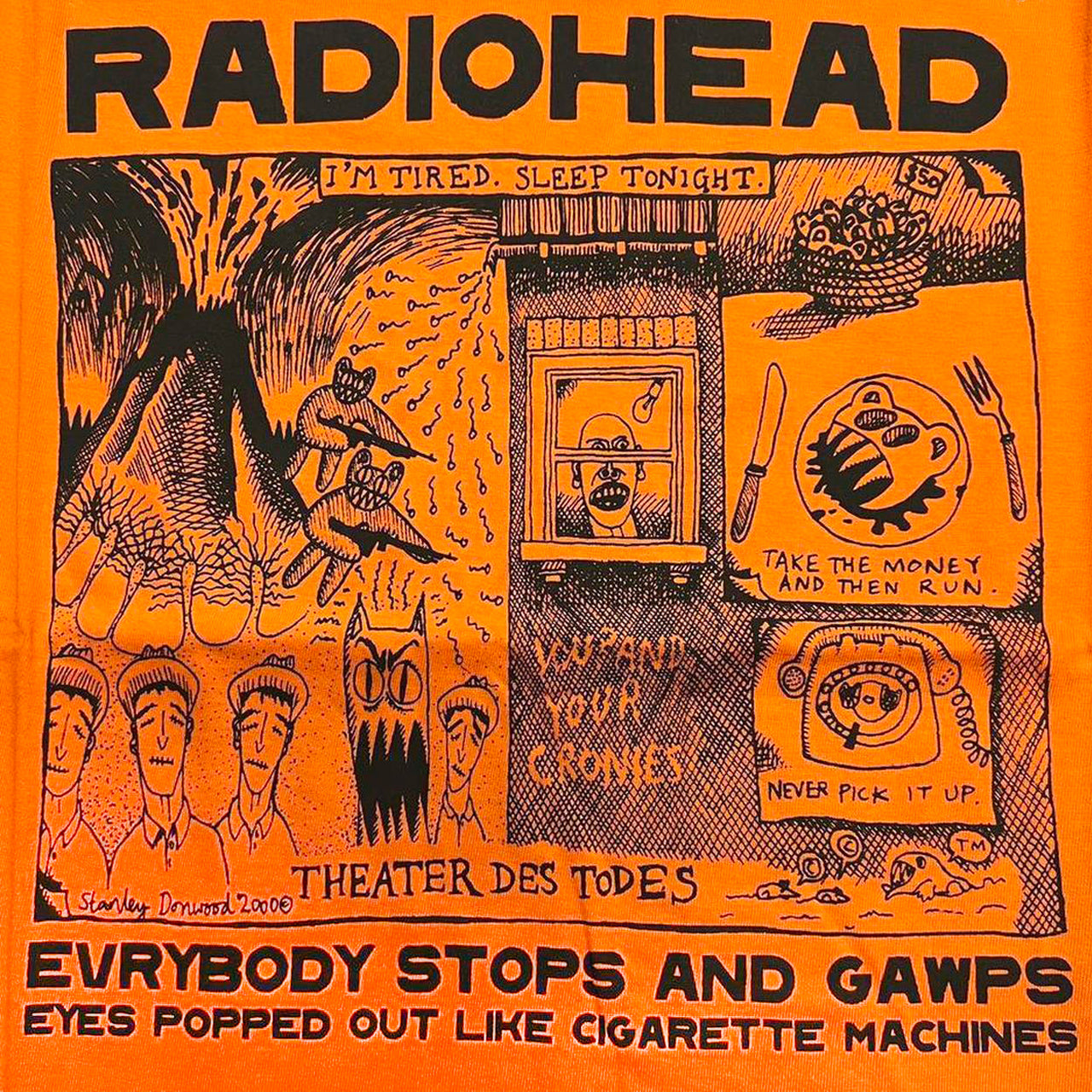 Radiohead Take The Money And Run T Shirt Ð T-Shirt product image