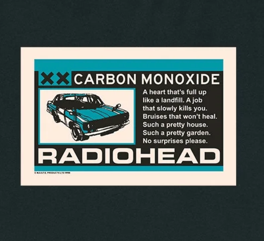 Radiohead Carbon Patch T Shirt Ð T-Shirt product image