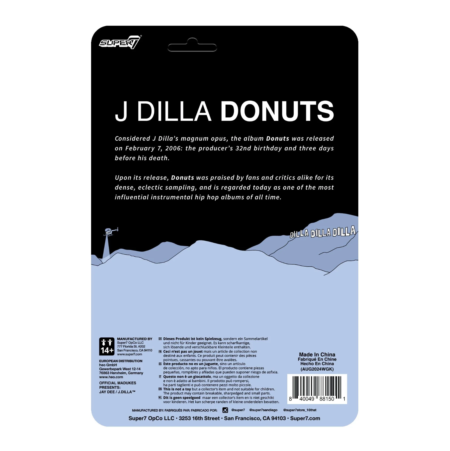 Jay Dilla Donuts Figurine Ð Collectible Figurine product image