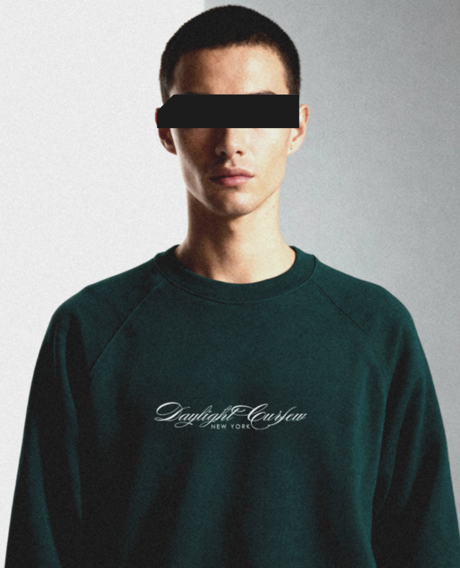 Lounge Crew Organic French Terry Ð Crew Sweatshirt product image