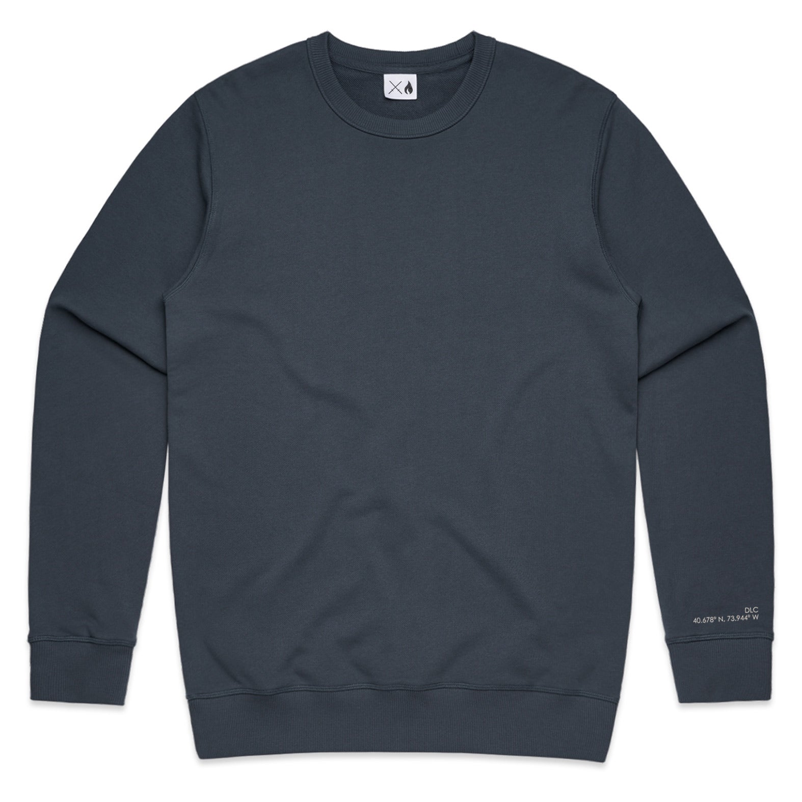 Statement Sweatshirt Stone Blue Ð Apparel product image