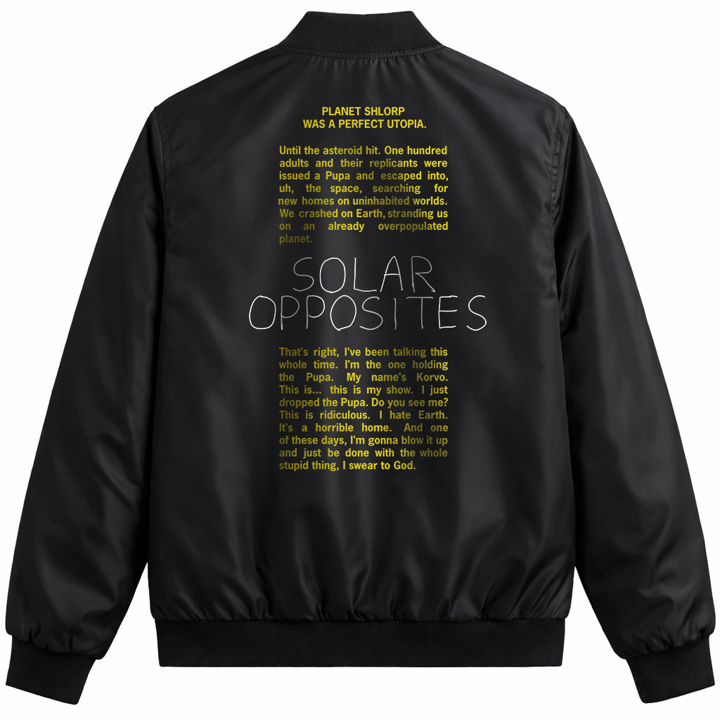 Planet Schlorp Lightweight Bomber Jacket – Daylight Curfew