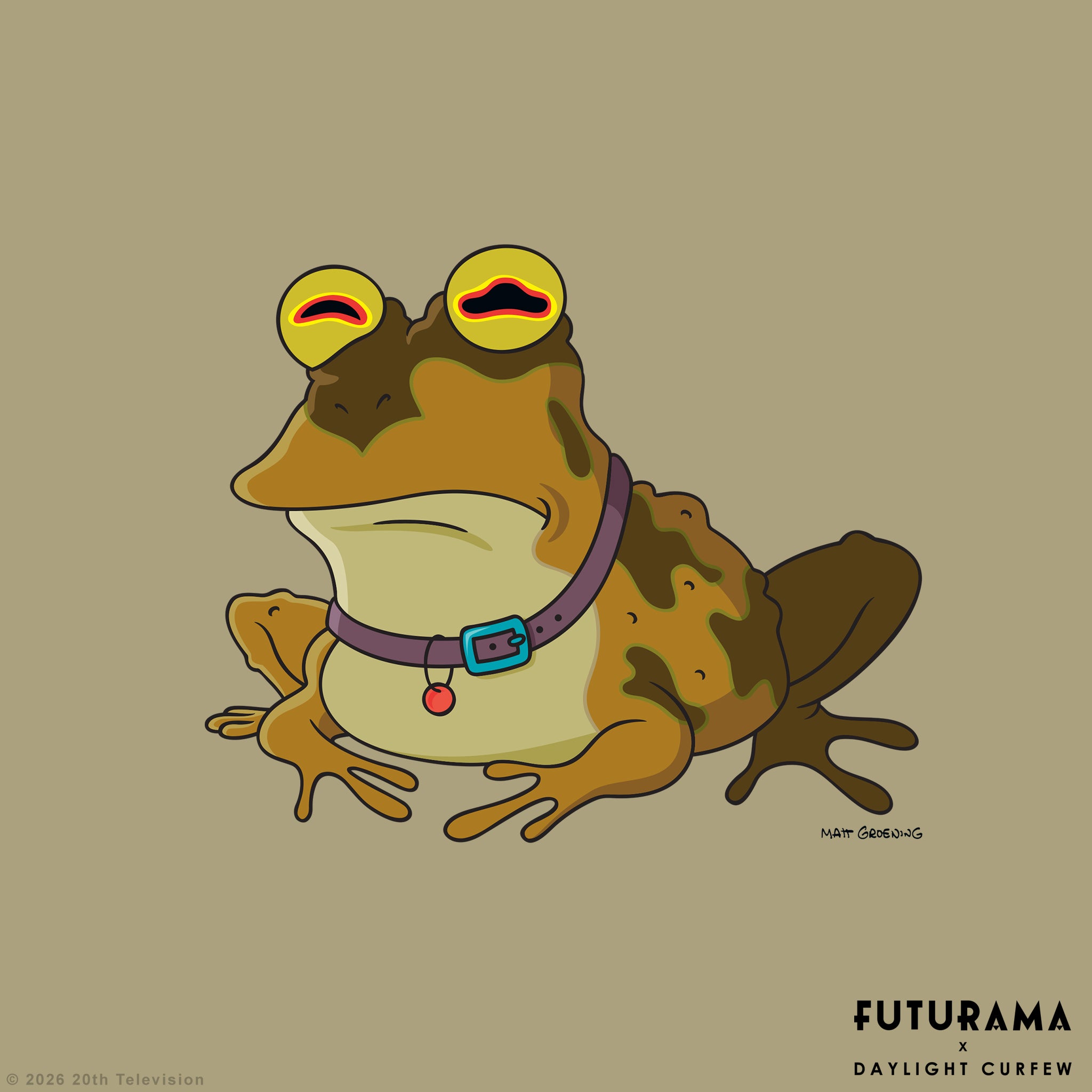 Hypnotoad Heavyweight T-shirt – Daylight Curfew