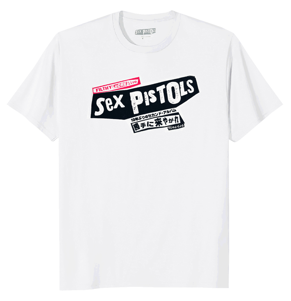 Sex Pistols: Tour T-shirt (Japanese) – Daylight Curfew Sex Pistols: Tour T-shirt (Japanese) – Daylight Curfew
